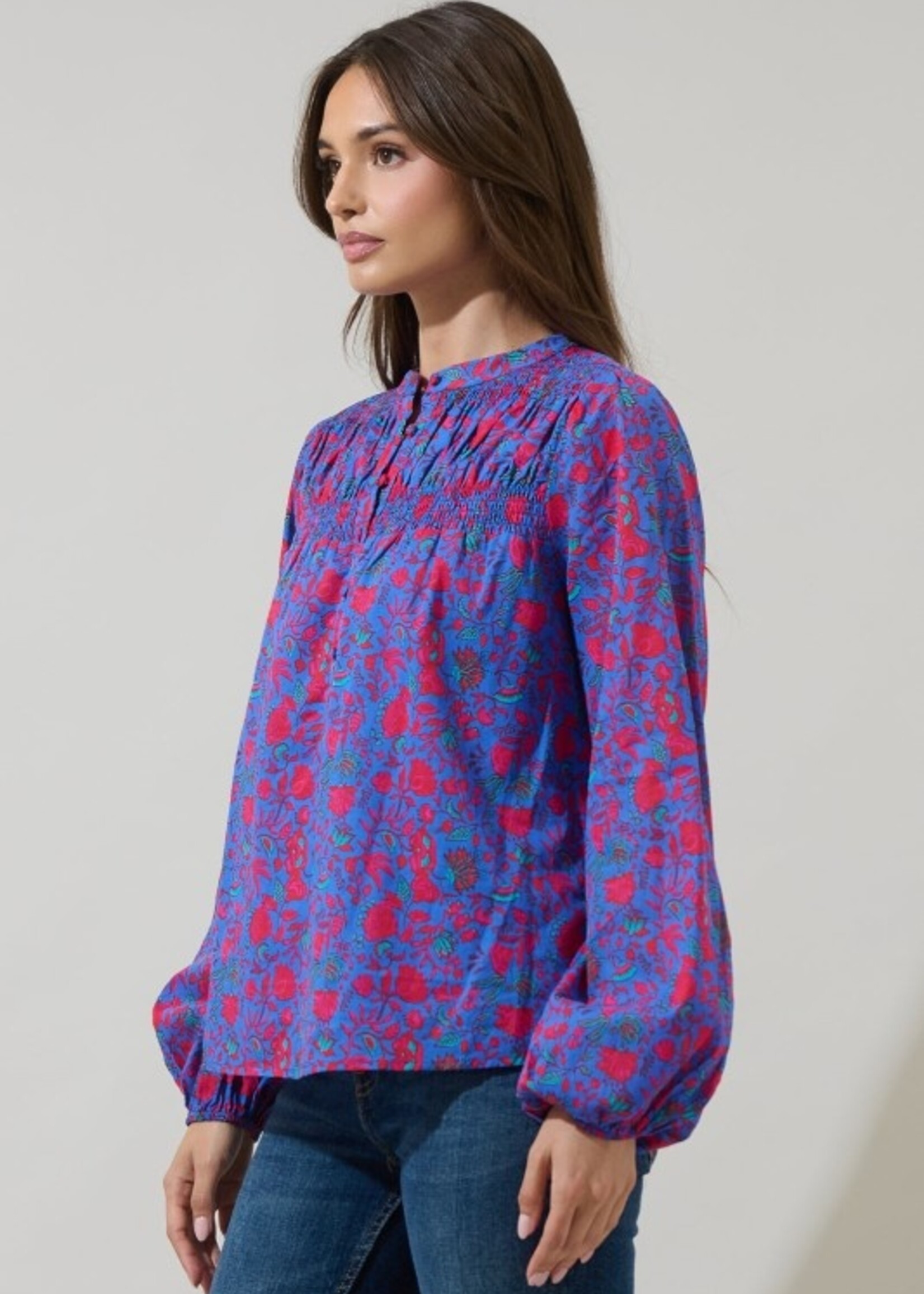 SL SL Katara Smocked Top