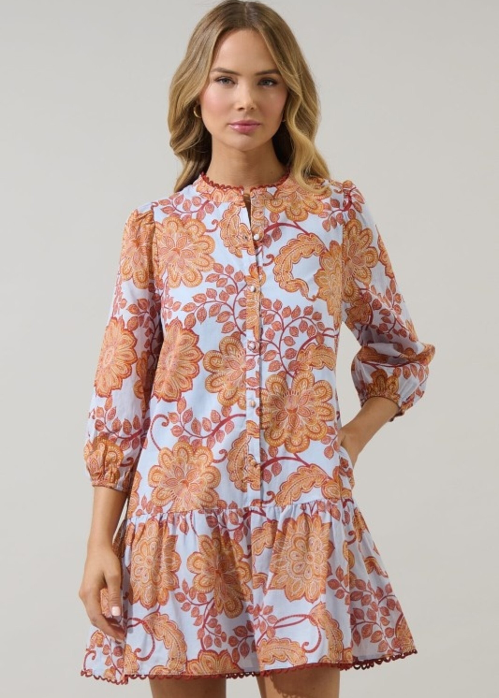 SL SL Yamila Floral Mini Dress