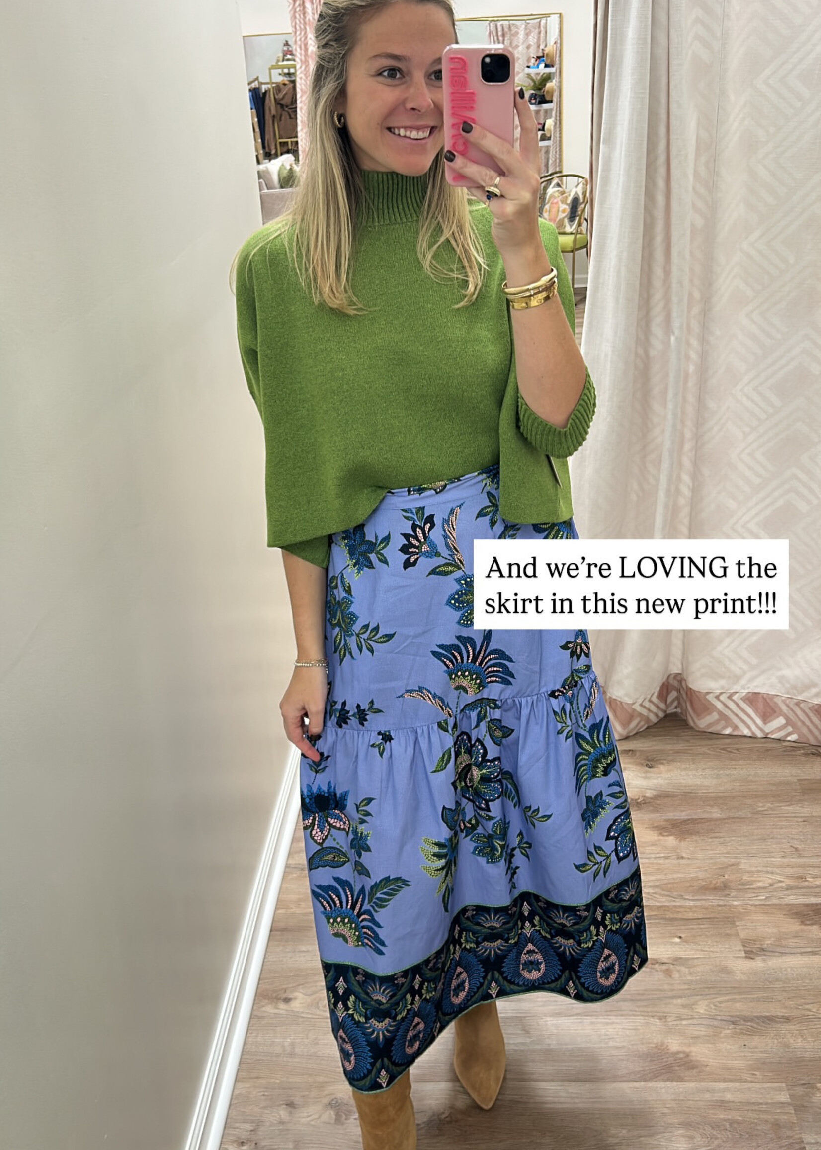 Maude Maude Ada Midi Skirt