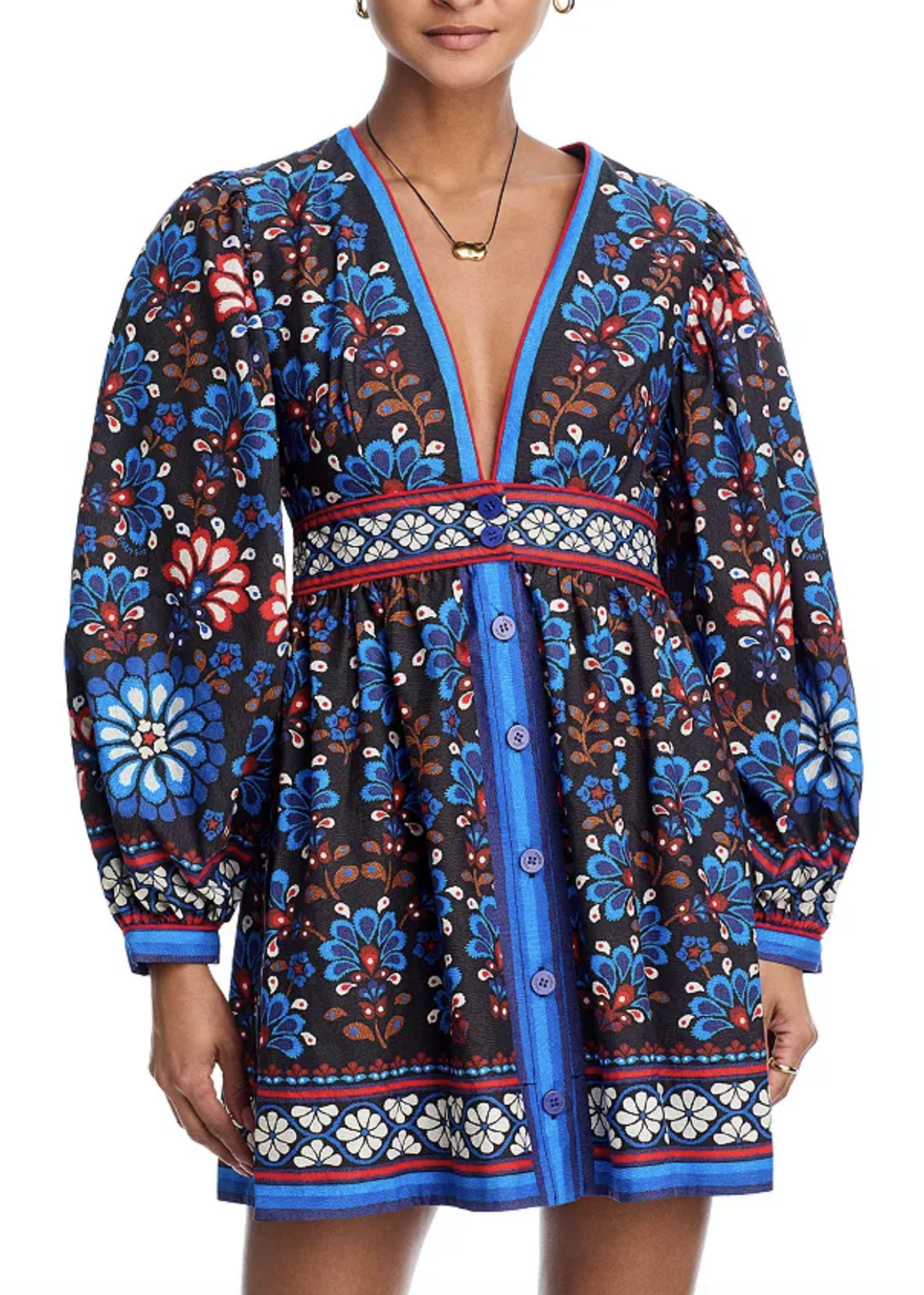 Farm Rio Farm Rio Latina Scarf Dress