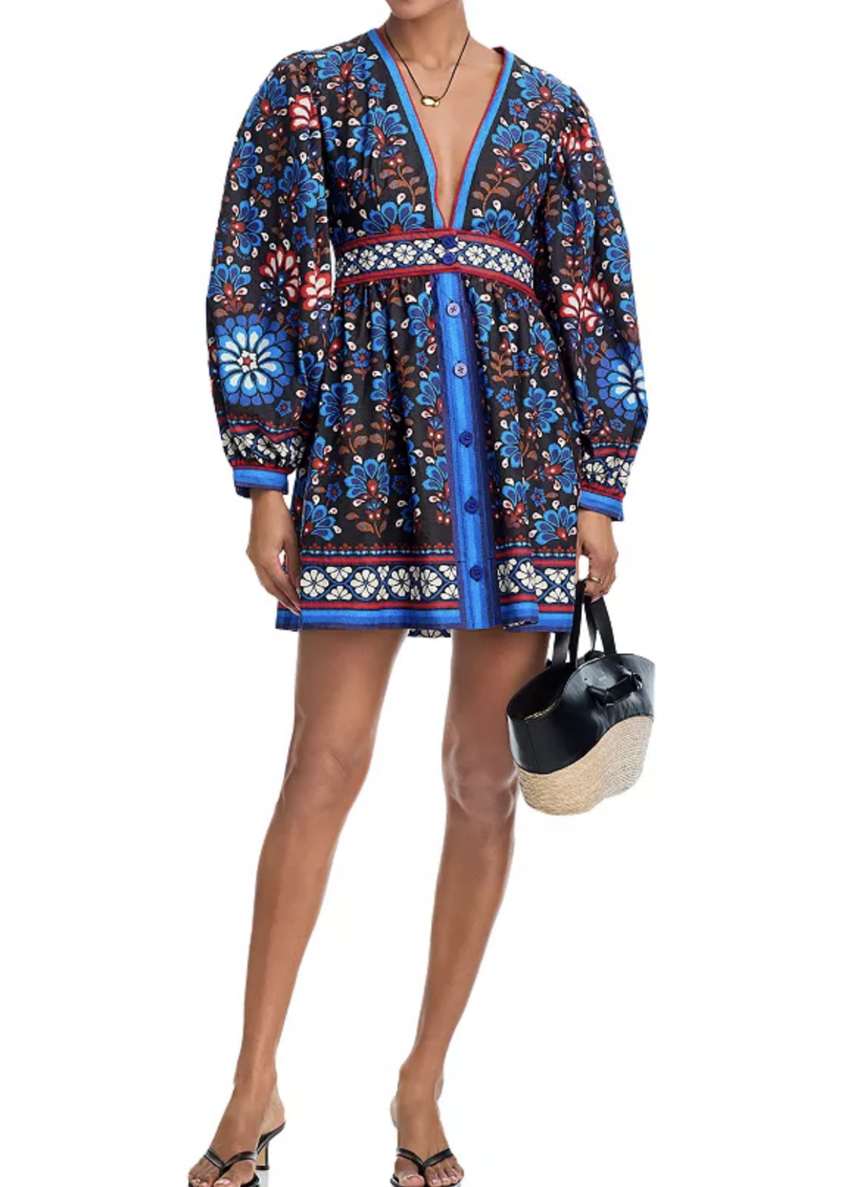 Farm Rio Farm Rio Latina Scarf Dress