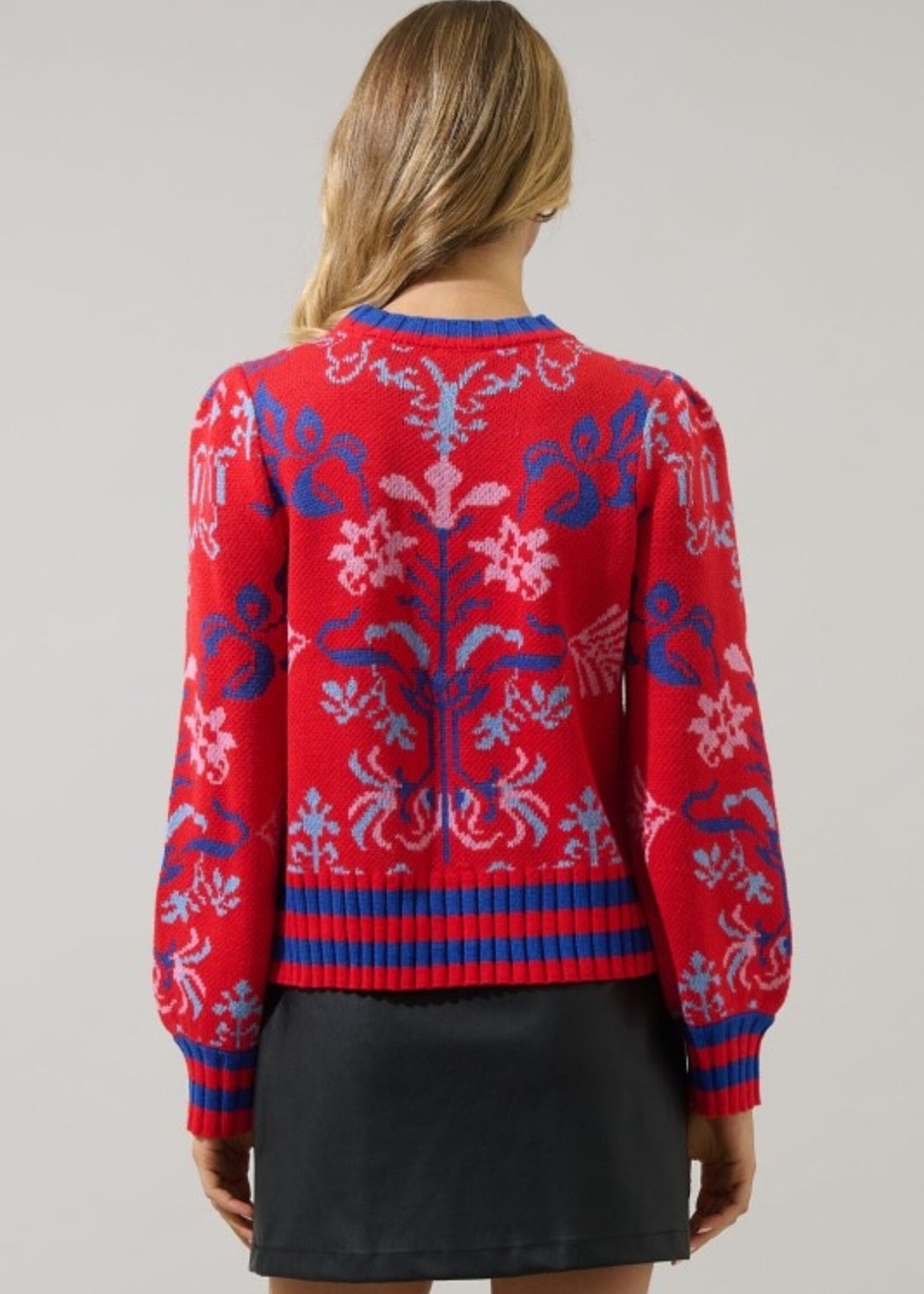 SL SL Amilia Pleated Sweater