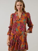 SL SL Maven Floral Shift Mini Dress