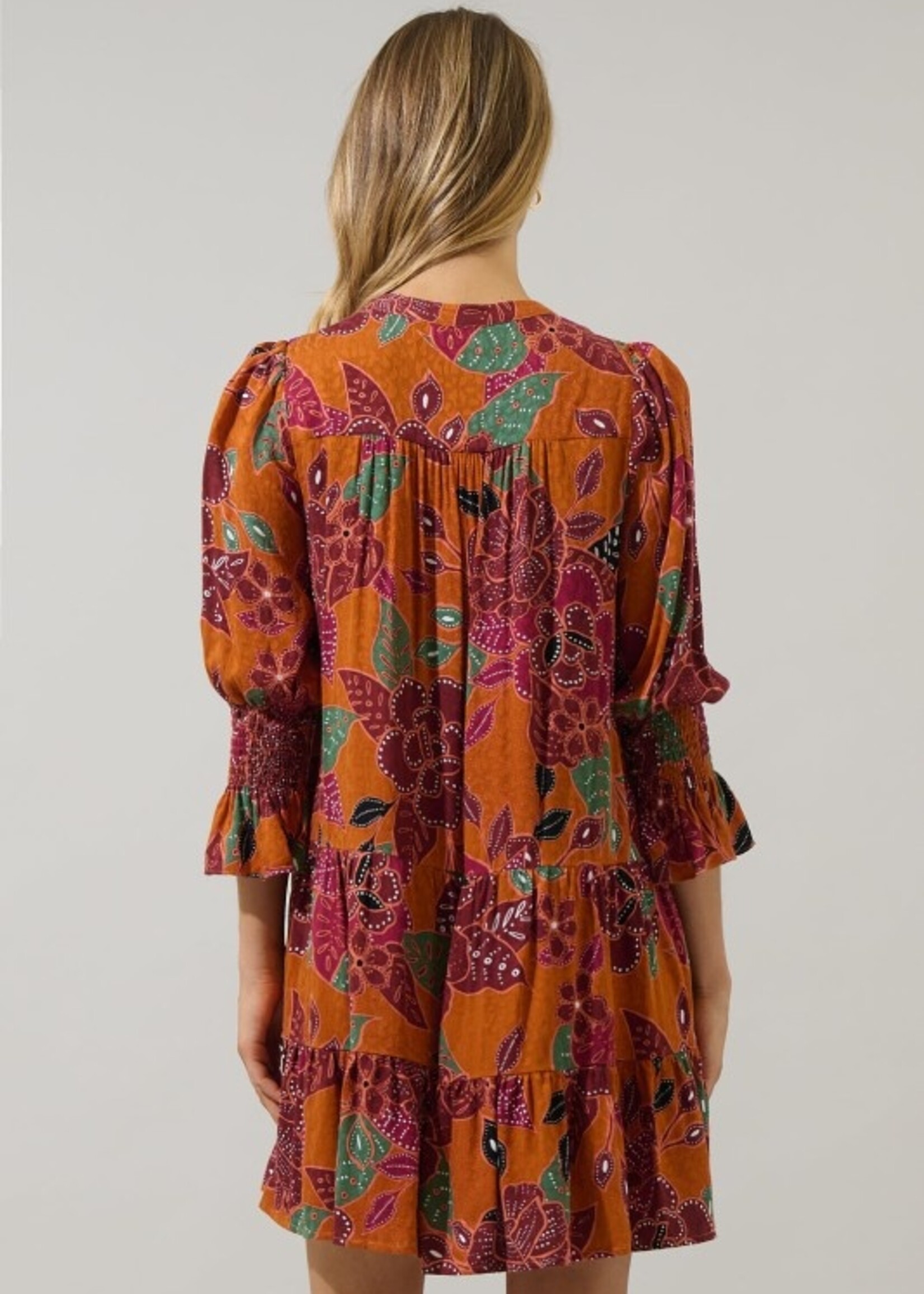 SL SL Maven Floral Shift Mini Dress