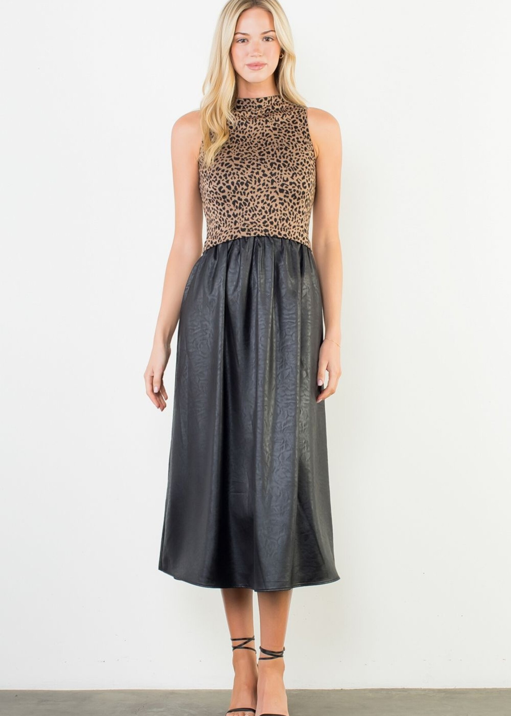 THML THML Mixed Media Midi