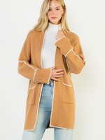 THML THML Contrast Stitch Cardigan