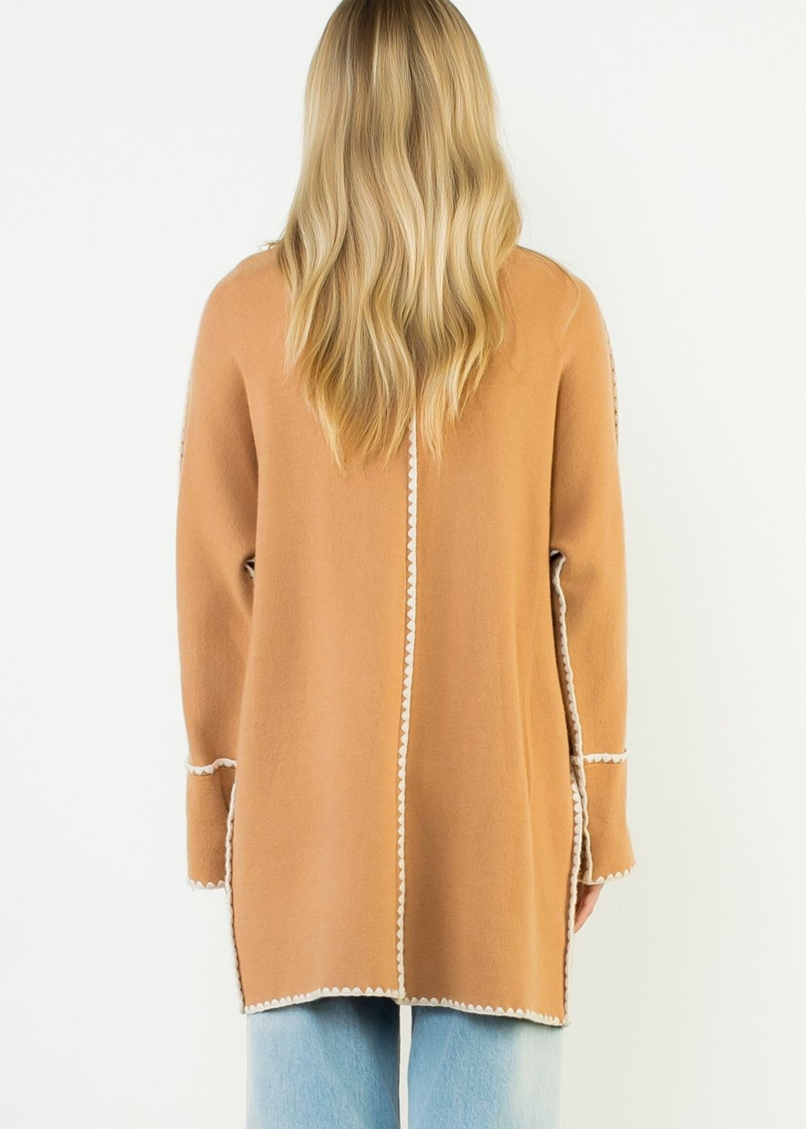 THML THML Contrast Stitch Cardigan