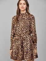 FT FT Tie Waist Shirt Dress