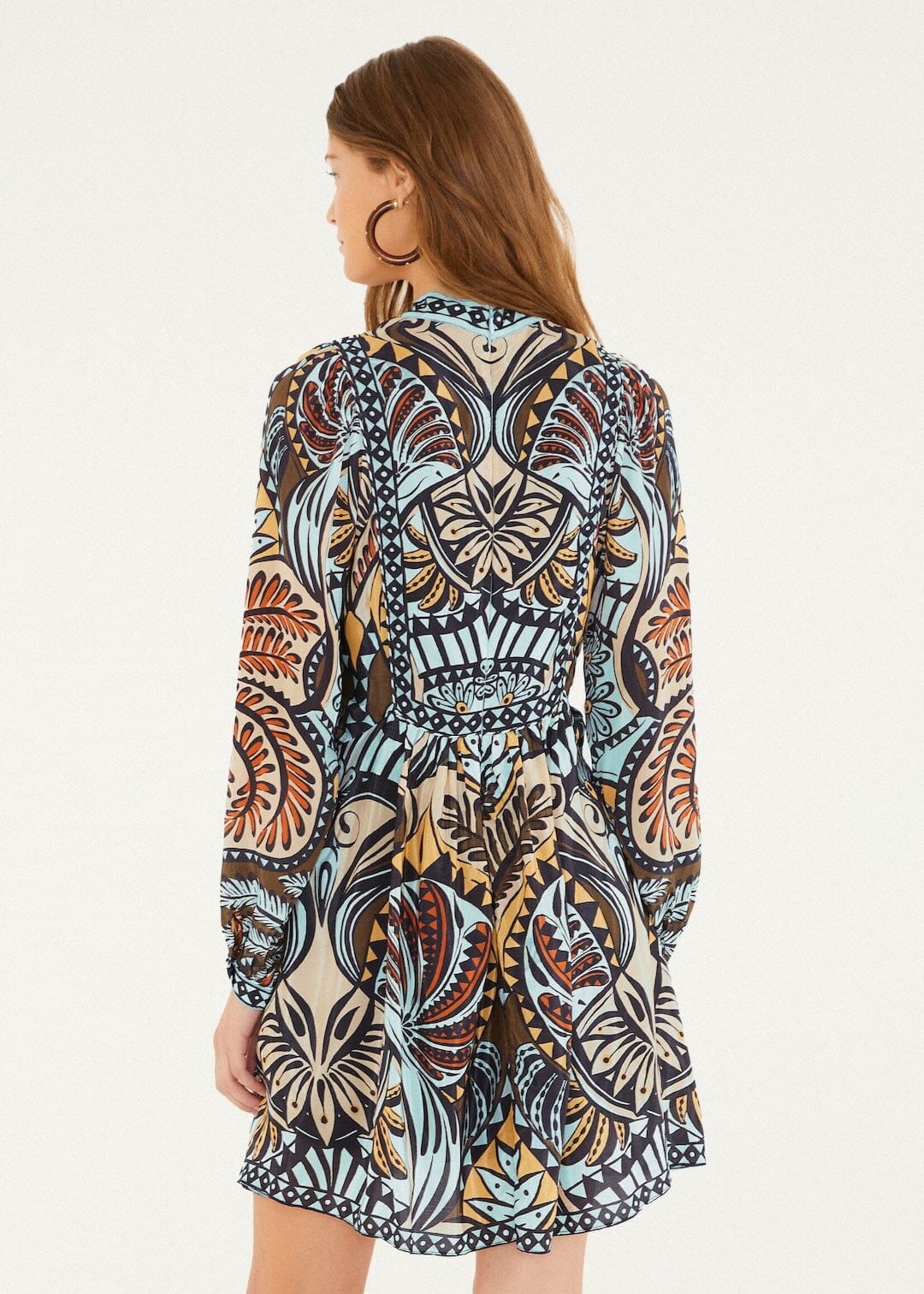 Farm Rio Farm Rio Balamana Mini Dress