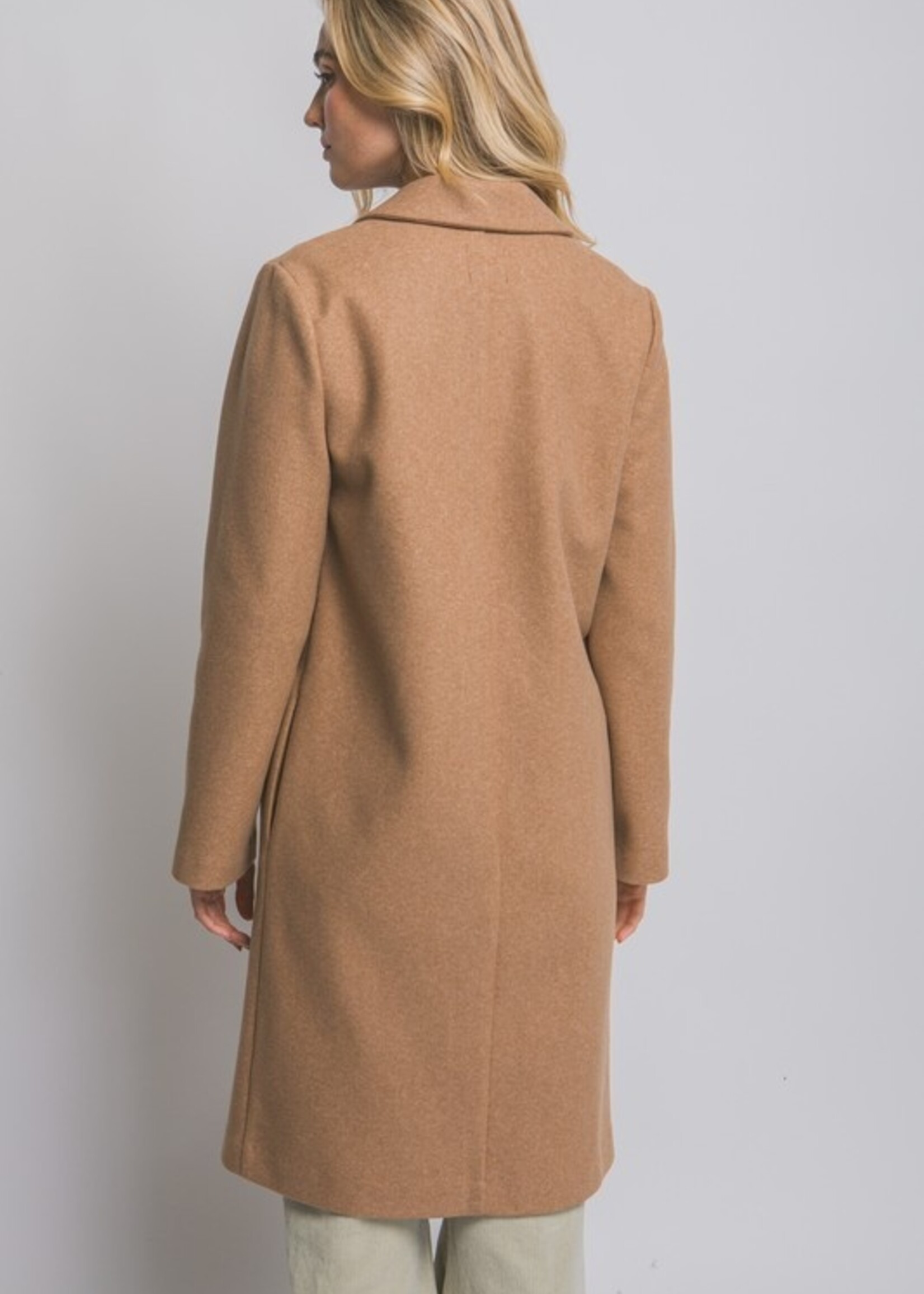 UPM UPM Collar Button Long Coat