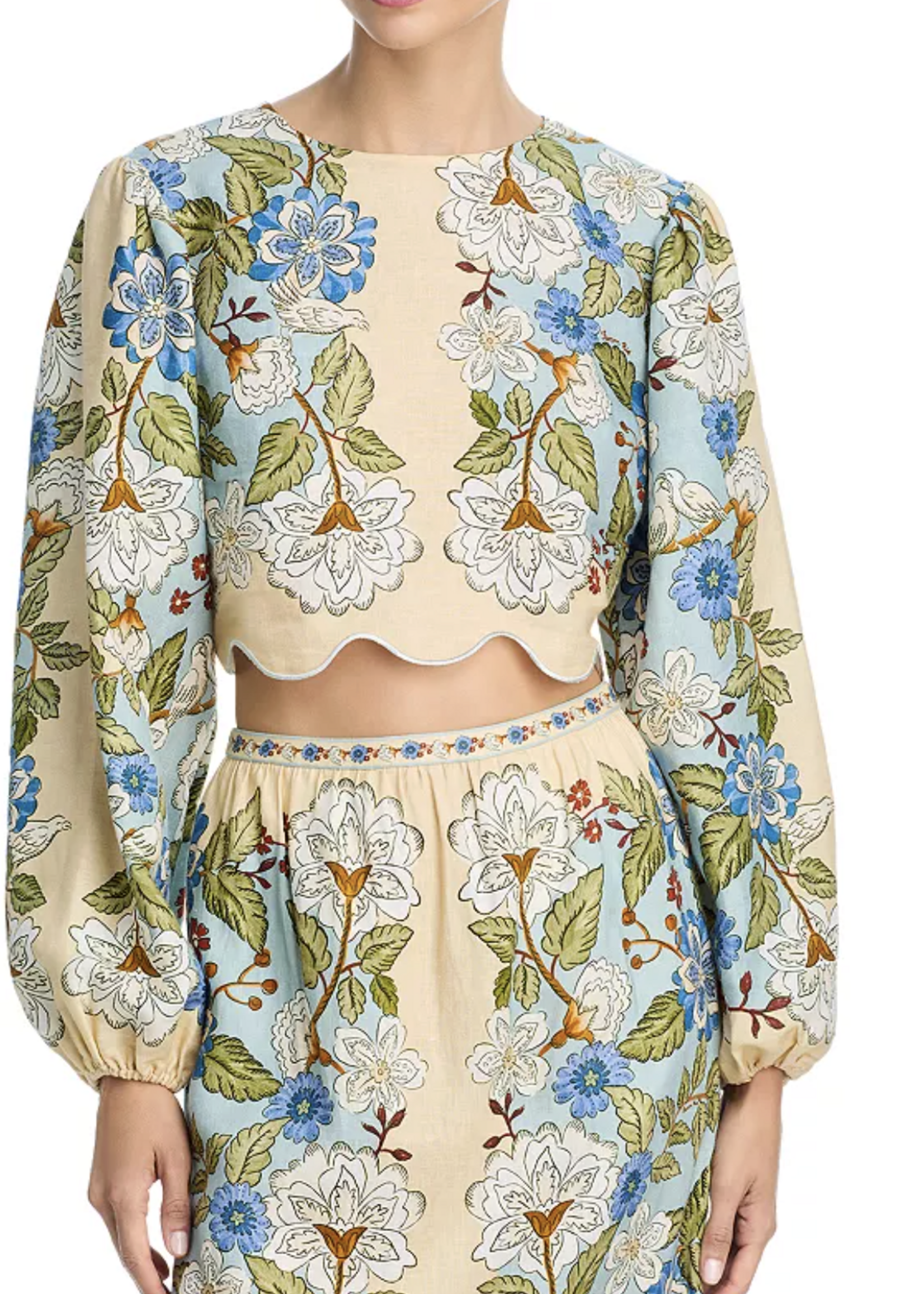 Farm Rio Farm Rio Garden Scarf Blouse