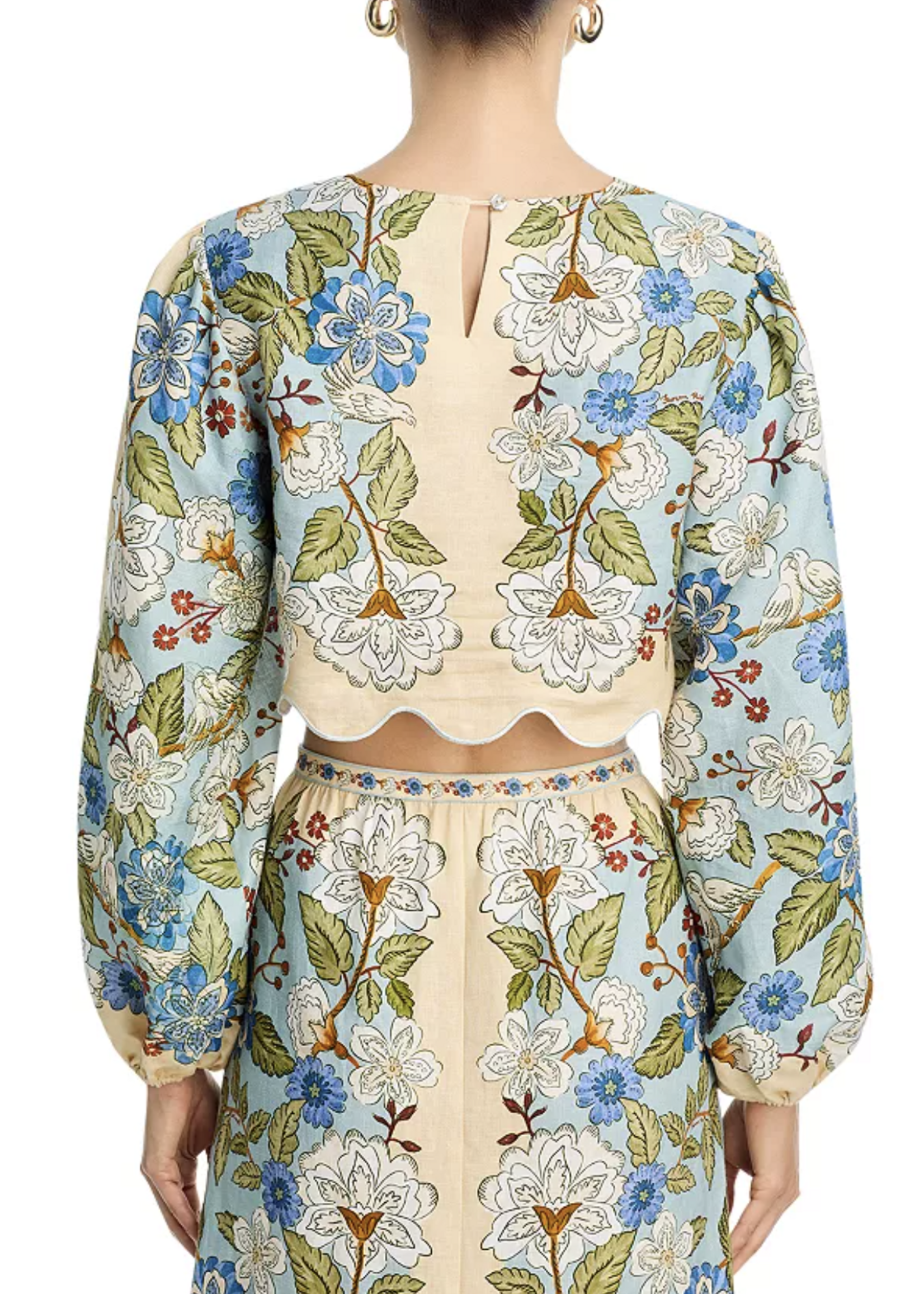 Farm Rio Farm Rio Garden Scarf Blouse