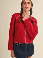 Merci Merci Multi Stictch Cardigan