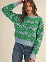 Merci Merci Floral Sweater