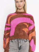 Delly Delly Dory Fuzzy Sweater