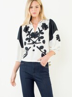TMHL THML LS Pattern Blouse