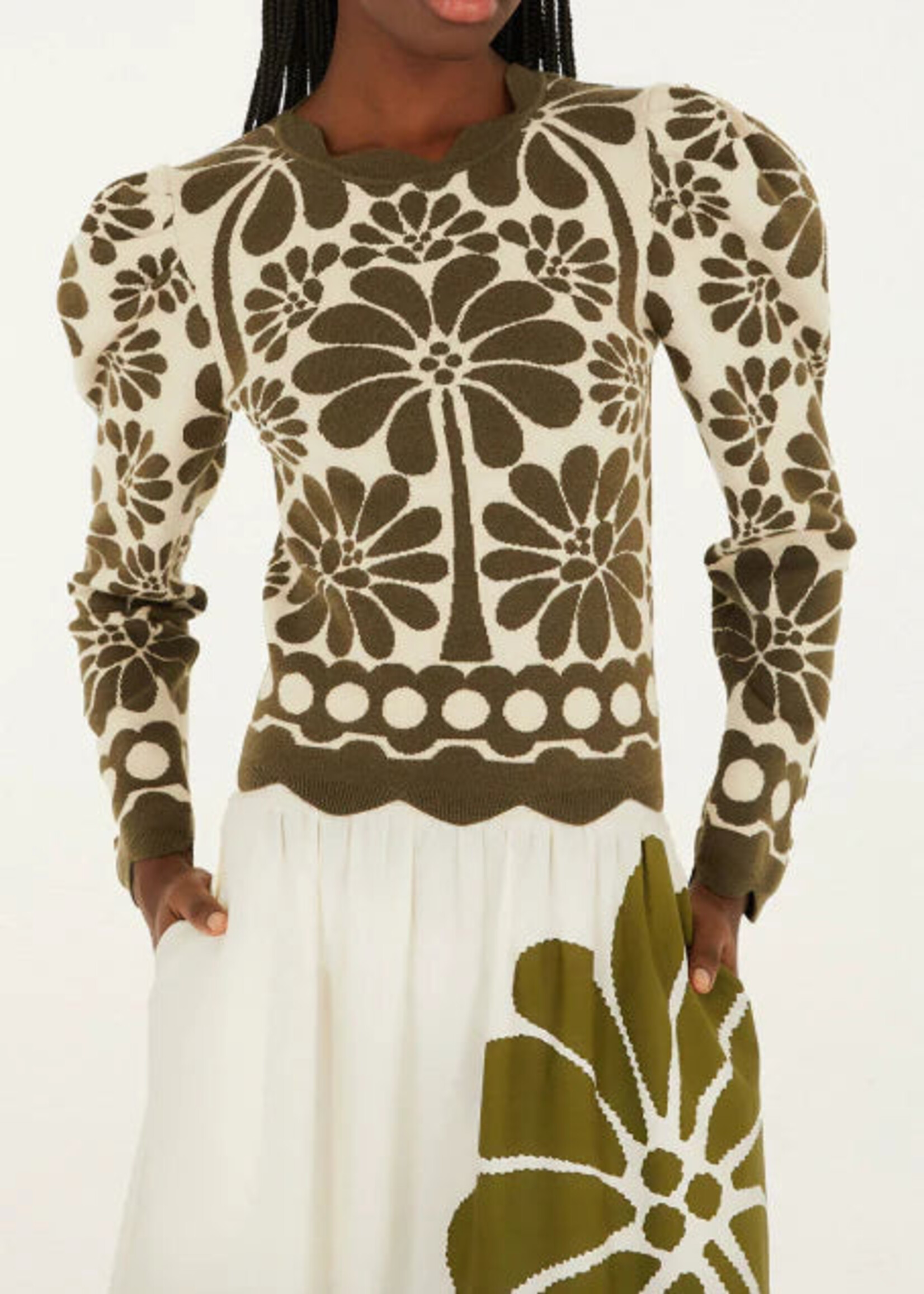 Farm Rio Farm Rio Palermo Knit Sweater