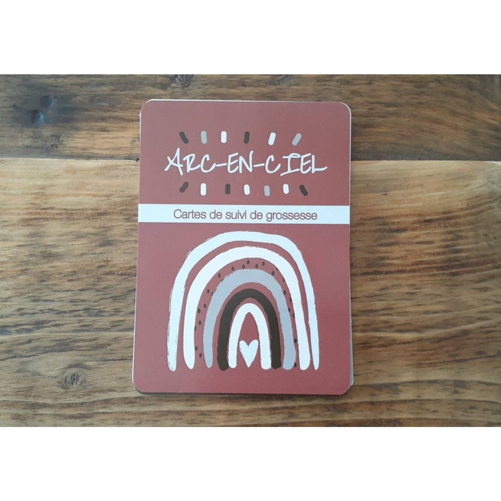 Carte Etape Grossesse Arc En Ciel Boutique Minis Ruses