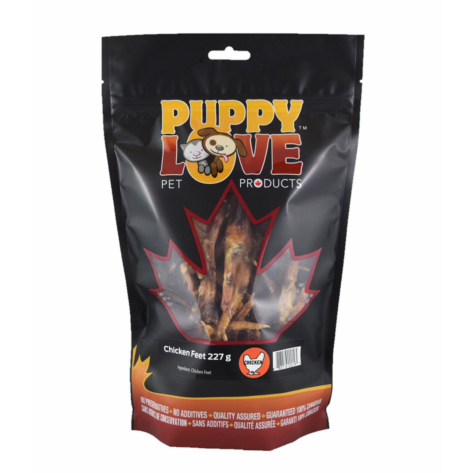 Puppy Love Chicken Feet 227 g