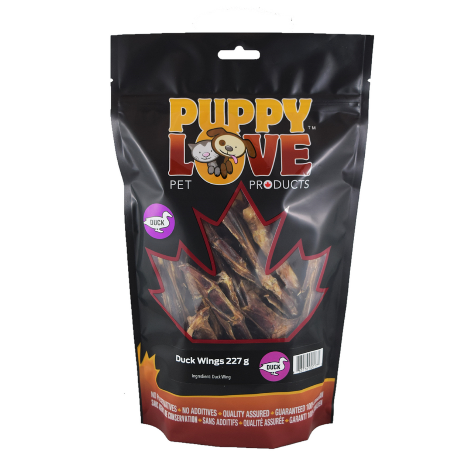 Puppy Love Duck Wings 227 g