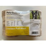 Pets Go Raw Chicken Full Meal - 4lb Package