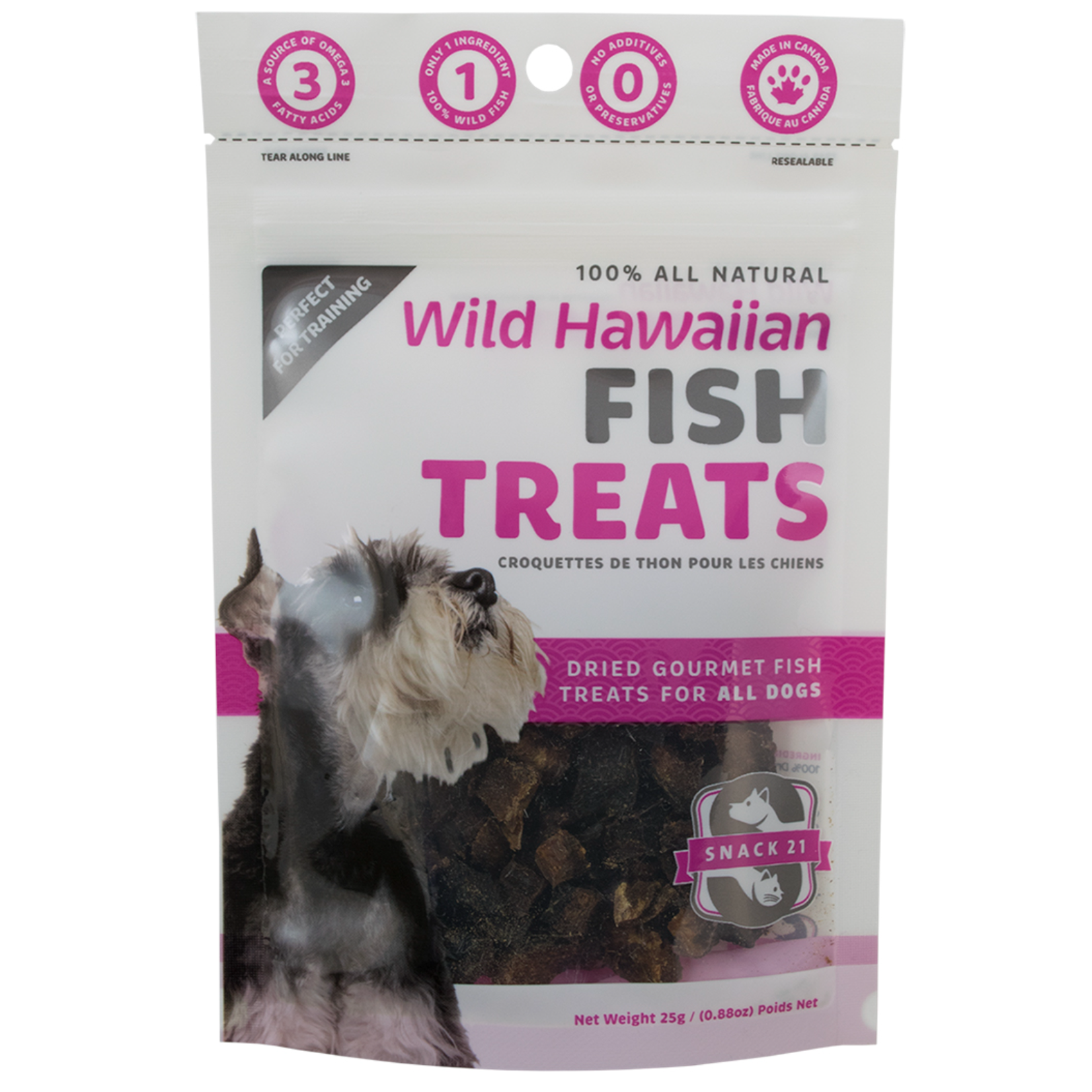 Snack 21 Hawaiian Fish Treat 25g