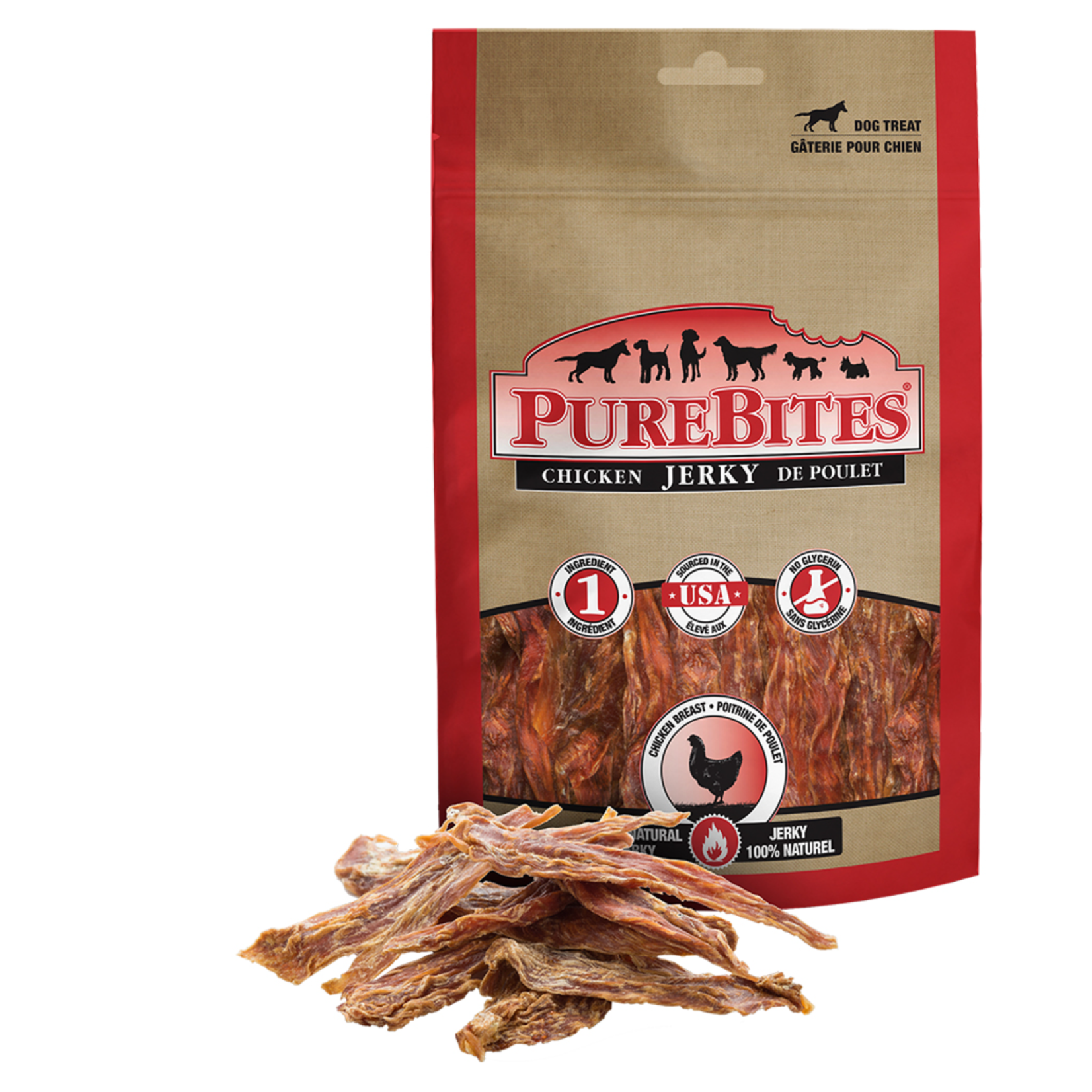 Purebites Purebites Chicken Jerky 156g