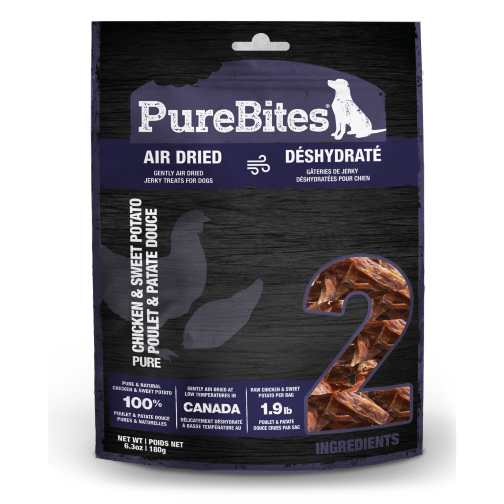 Purebites Purebites Chicken Jerky & Sweet Potato 180g