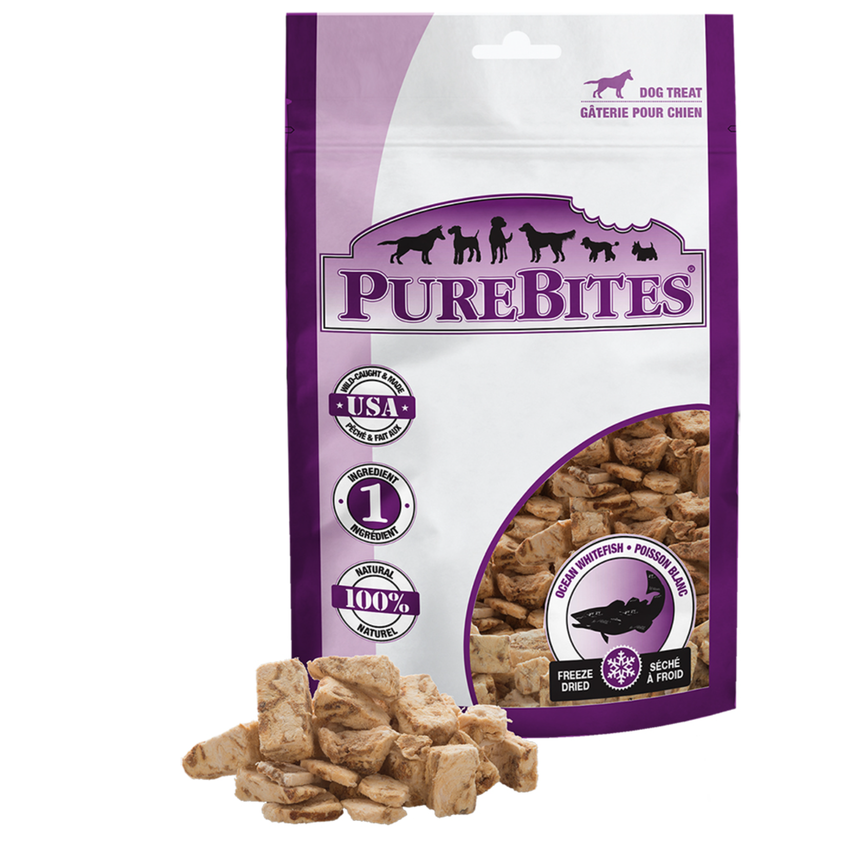 Purebites Purebites Ocean Whitefish 50g