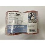 Pets Go Raw Ground Chicken with Organ Meat - 4lb Package