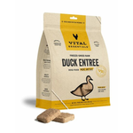 Vital Essentials Freeze Dried Raw Duck Entree Mini Patties 14OZ