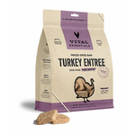 Vital Essentials Freeze Dried Raw Turkey Entree Mini Patties 14OZ