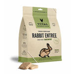 Vital Essentials Freeze Dried Raw Rabbit Entree Mini Patties 14OZ