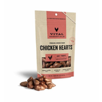 Vital Essentials Freeze Dried Chicken Hearts 1.9OZ