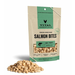 Vital Essentials Freeze Dried Raw Salmon Bites 2.5OZ