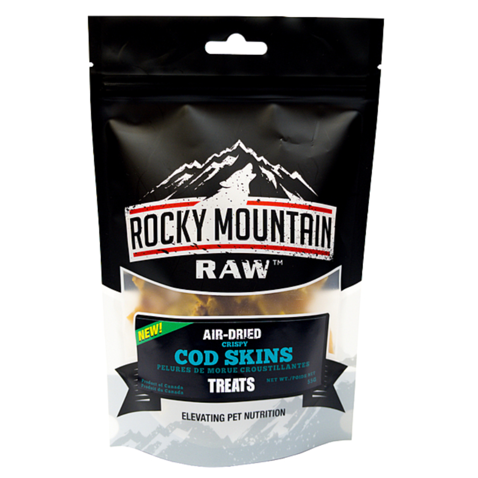 Rocky Mountain Raw Air-Dried Cod Skins 55GM