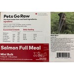 Pets Go Raw Salmon Full Meal - Mini Bulk 12lb Box