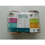 Pets Go Raw Gourmet Variety Full Meal- 1/2lb Pucks  (2x Lamb Turkey Power Diet, 2x Duck Power Diet, 2x Venison Power Diet, 2x Bison Full Meal per package) - 4lb Package