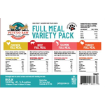 Pets Go Raw Variety Full Meal- Bulk 24lb