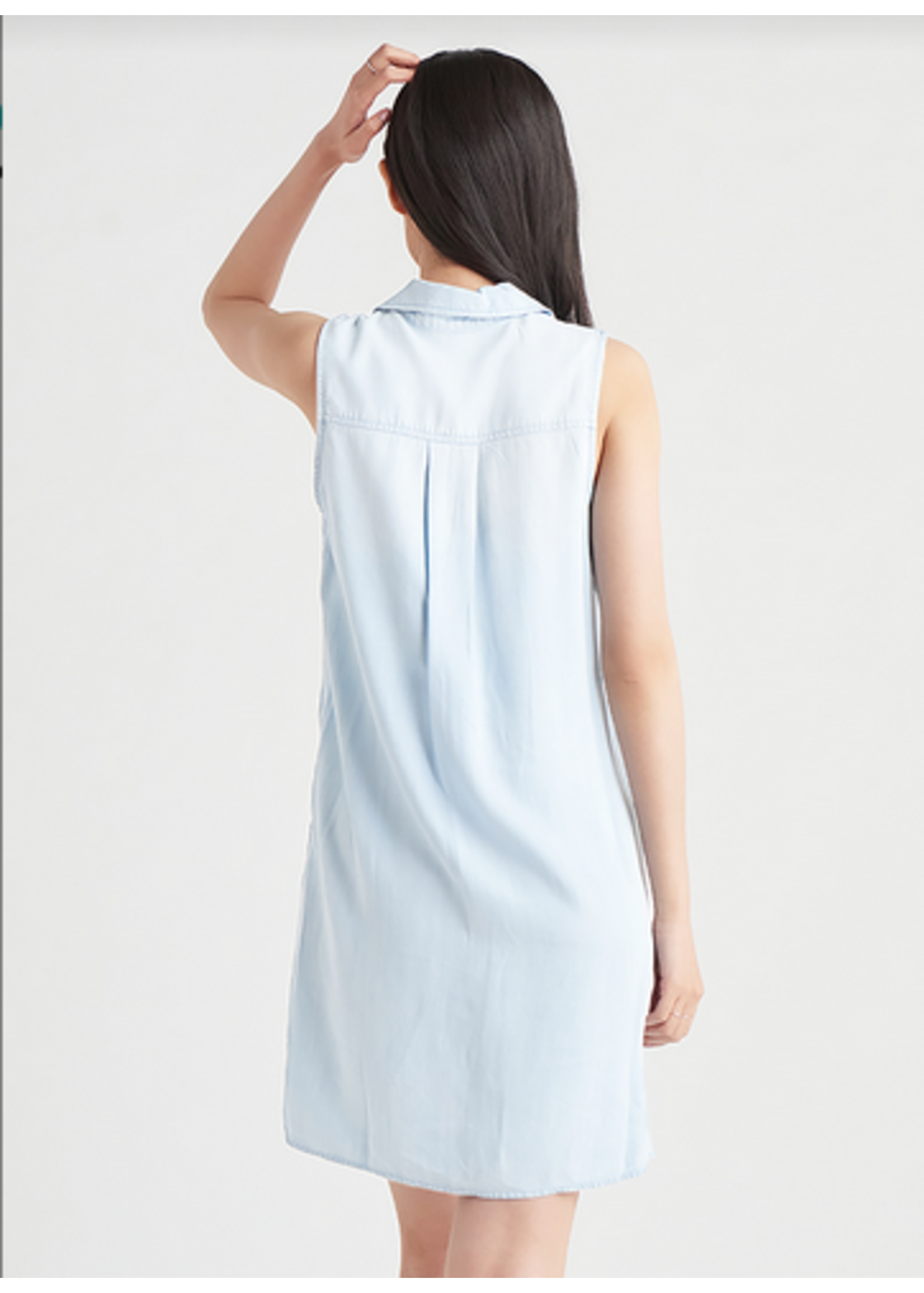 Dex Soft Blue Mini Dress