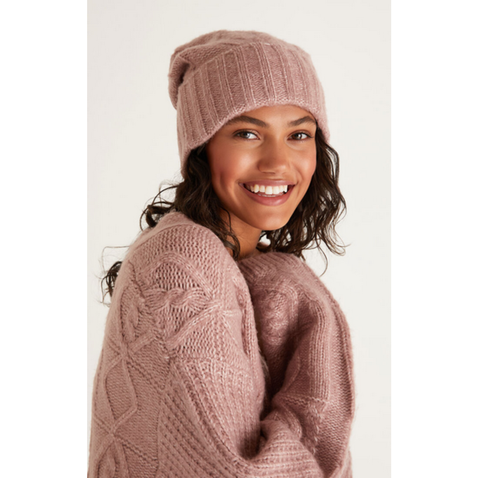 Z Supply Cable Knit Beanie