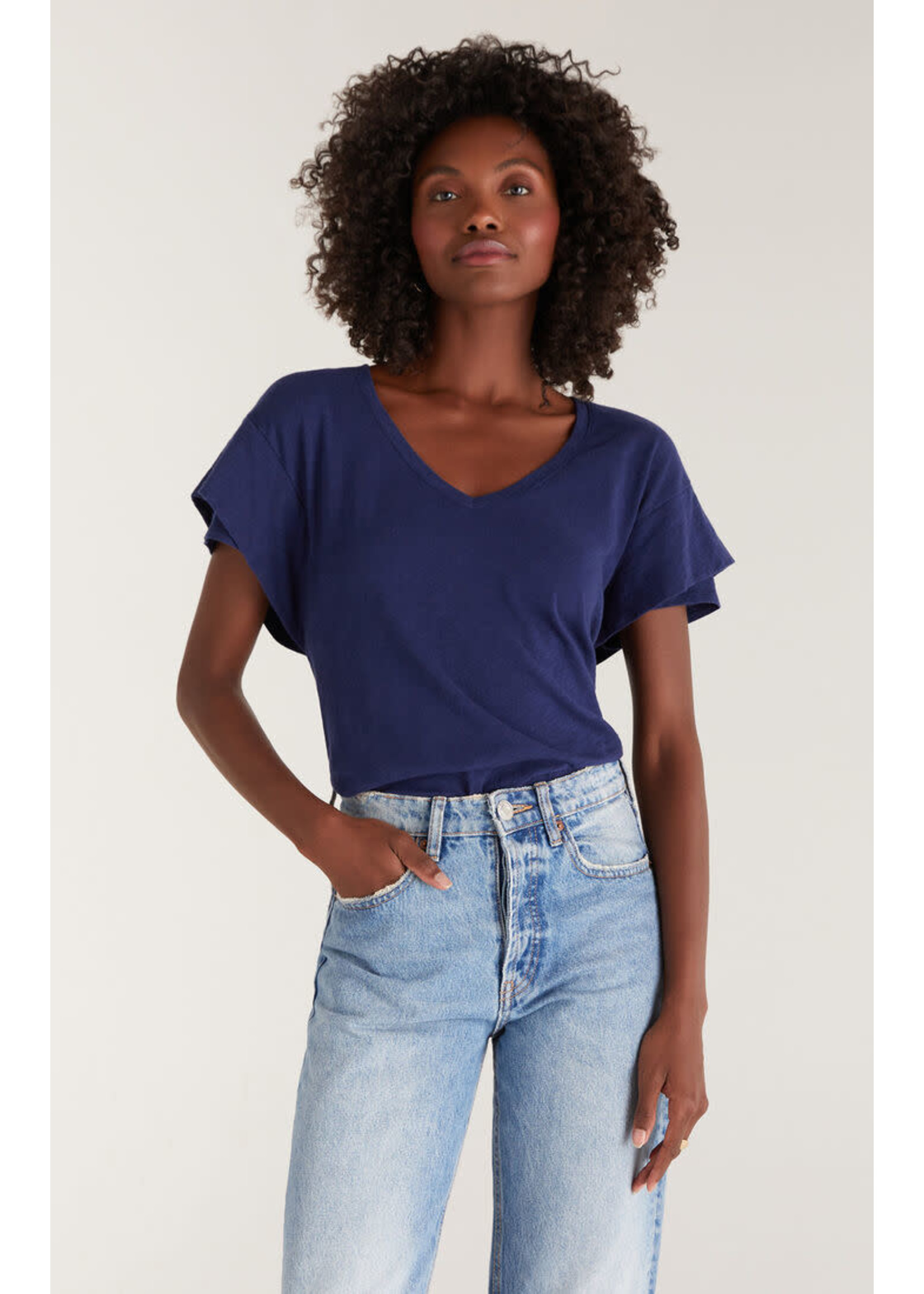 Z Supply Adrina Slub Top