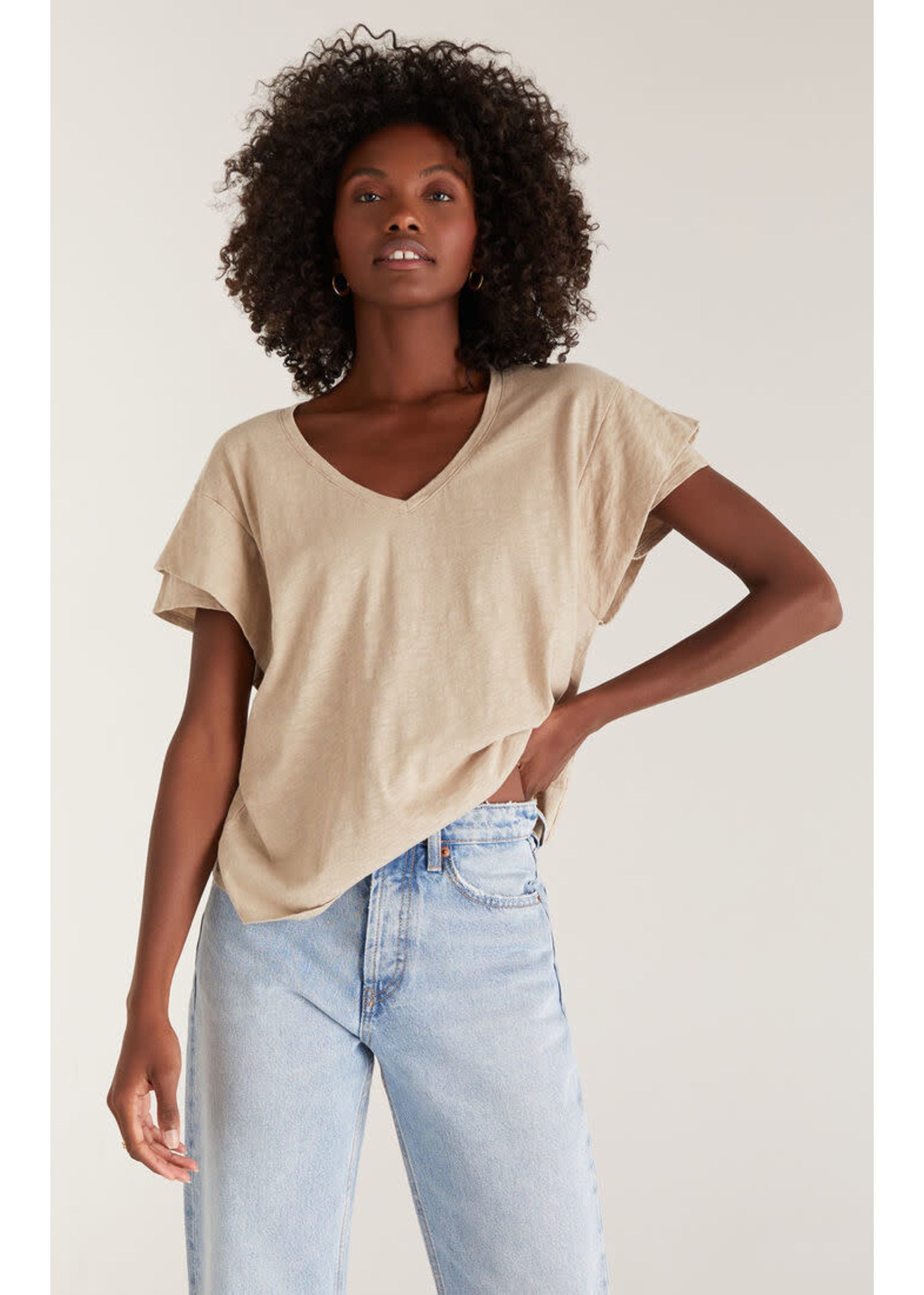 Z Supply Adrina Slub Top