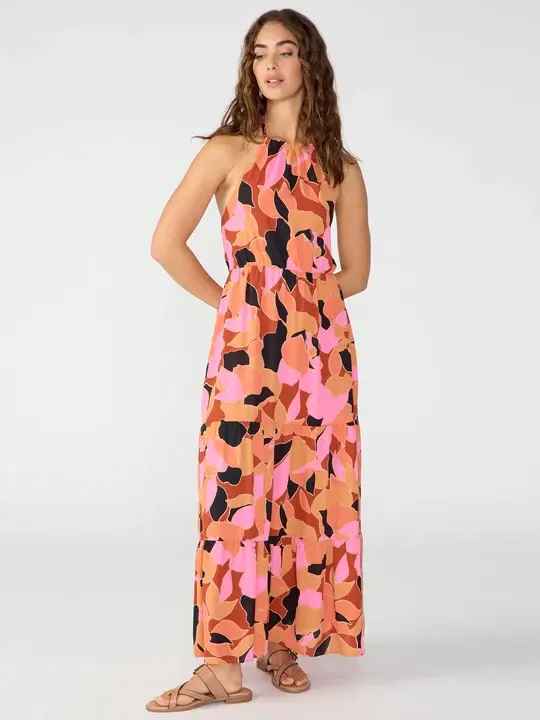 sachin and babi light blue dress Alicia Floral Backless Maxi Dress by Threaded Pear – Zulily