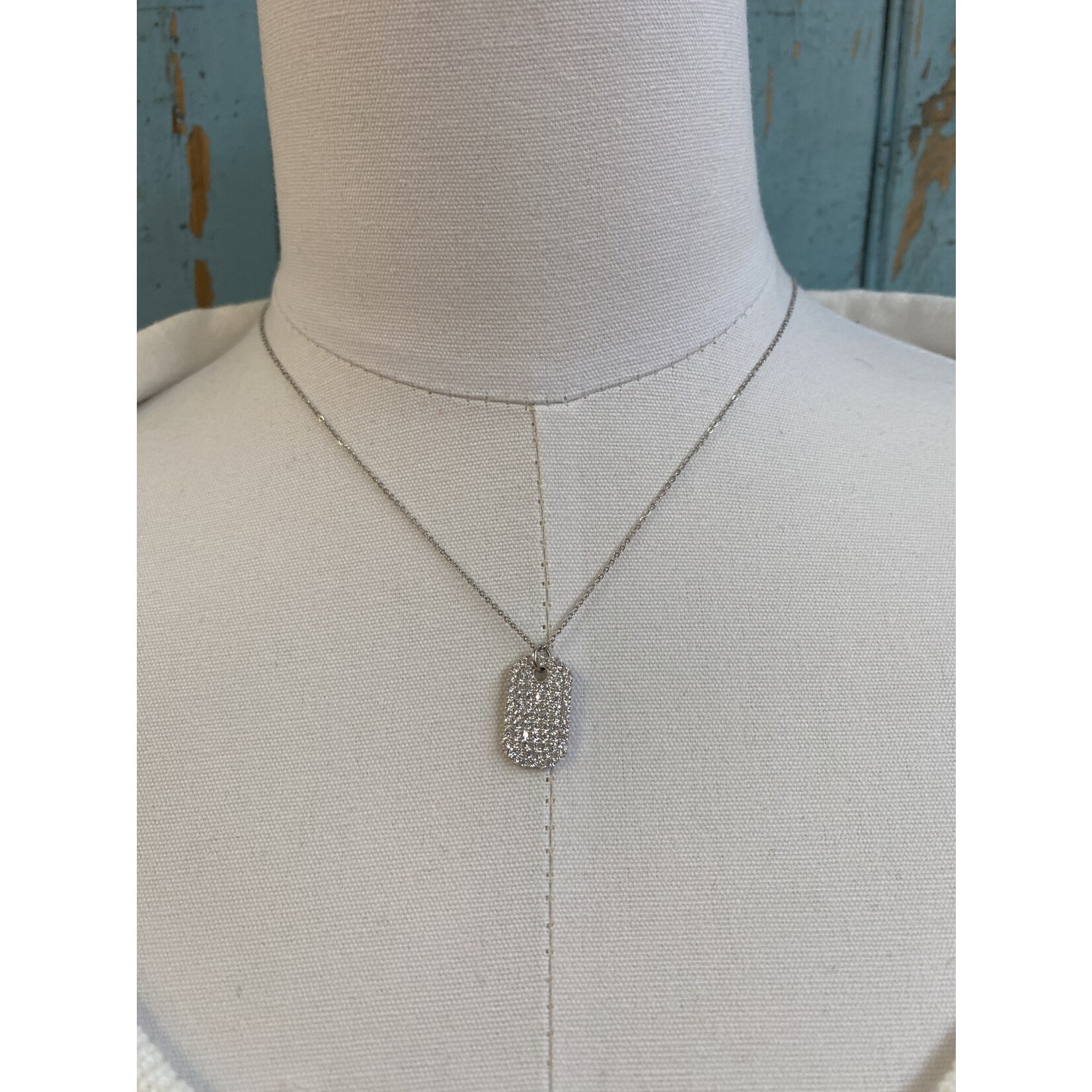 Marlyn Schiff MS Dog Tag Necklace