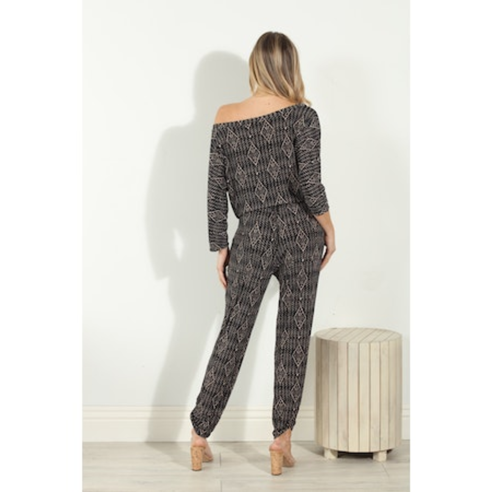 Veronica M VM Wide Neck Jumpsuit