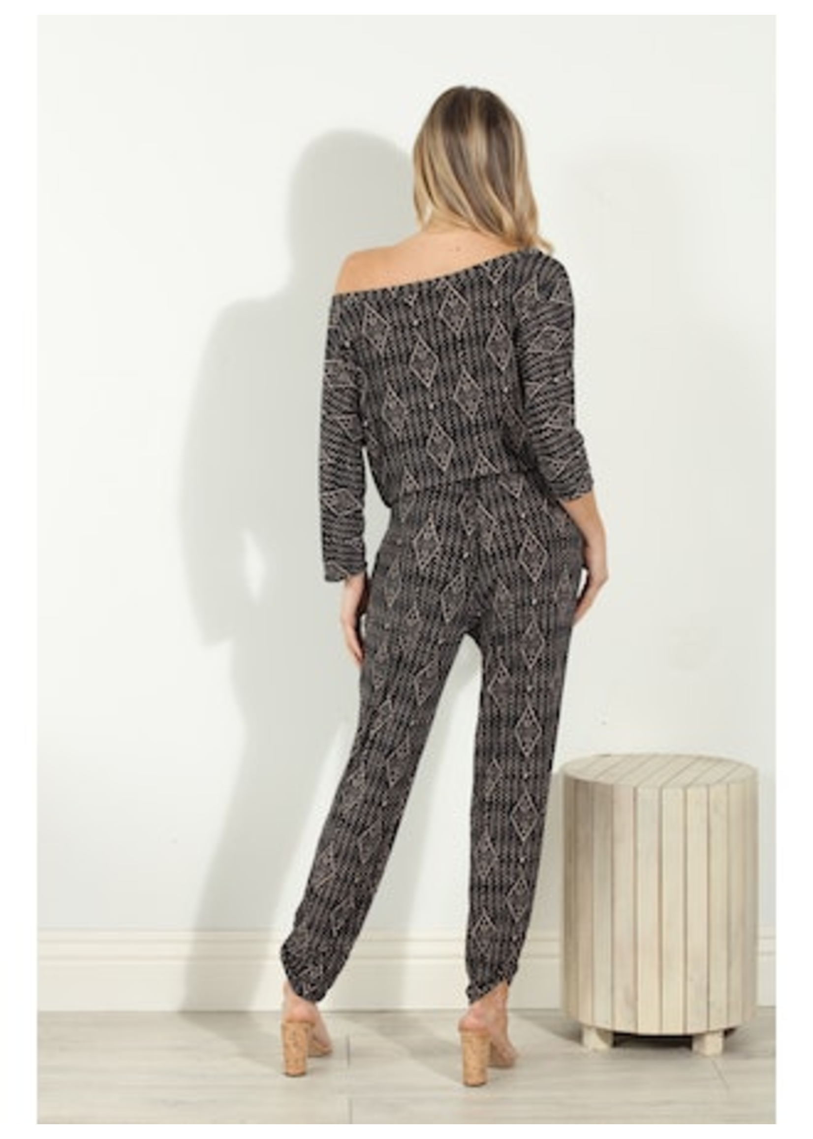 Veronica M VM Wide Neck Jumpsuit