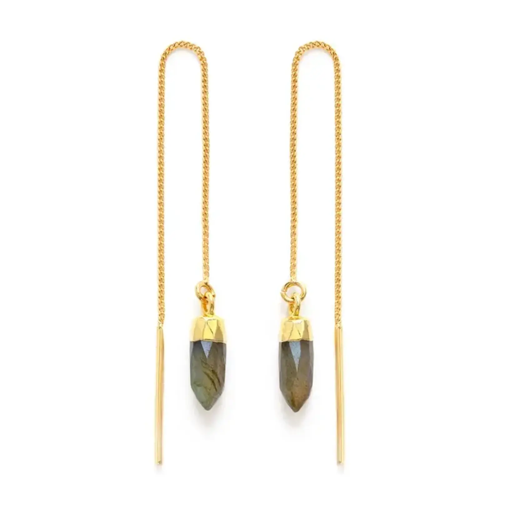 Amano Studio Gemstone Spike Threader Earring