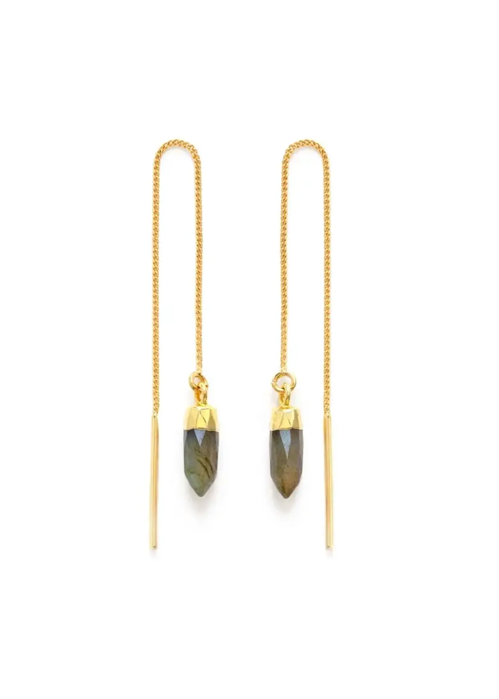 Amano Studio Gemstone Spike Threader Earring