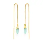 Amano Studio Gemstone Spike Threader Earring